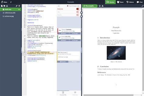 Overleaf, Online LaTeX Editor.